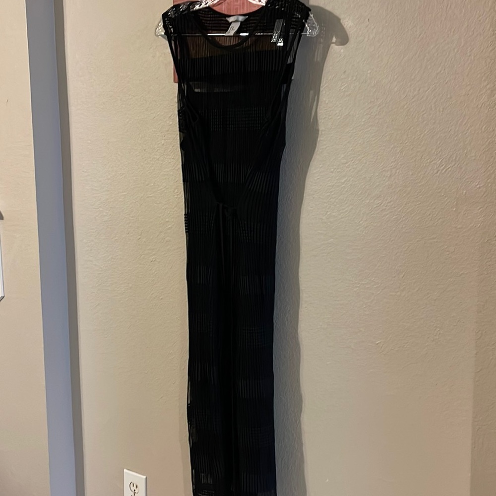 Long black dress